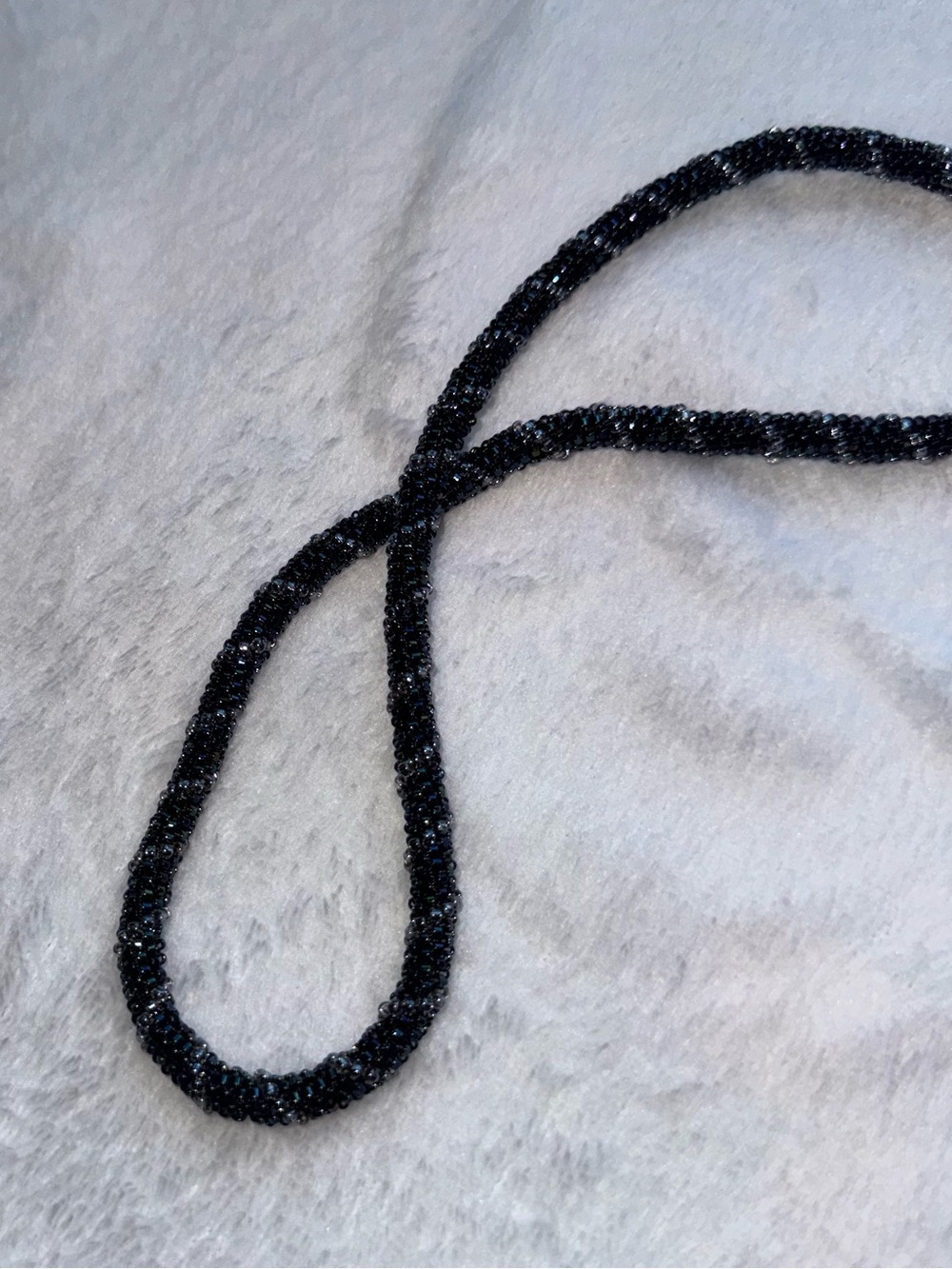Beaded rope necklace - Picture 5 of 11